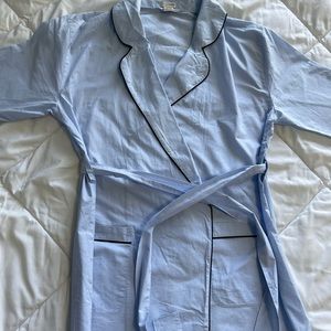 J by J Crew knee length cotton robe